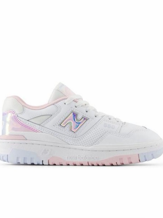 New Balance Other - New Balance 550 Girls’ White/Multi Iridescent Sneaker—7